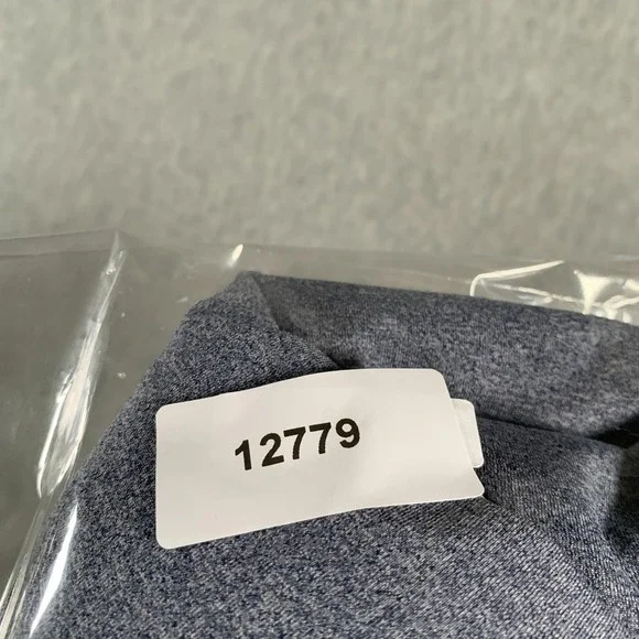 Stitch Sweater Mens XL Blue Heather Quarter Zip Golf Pullover Performance - Picture 12 of 12